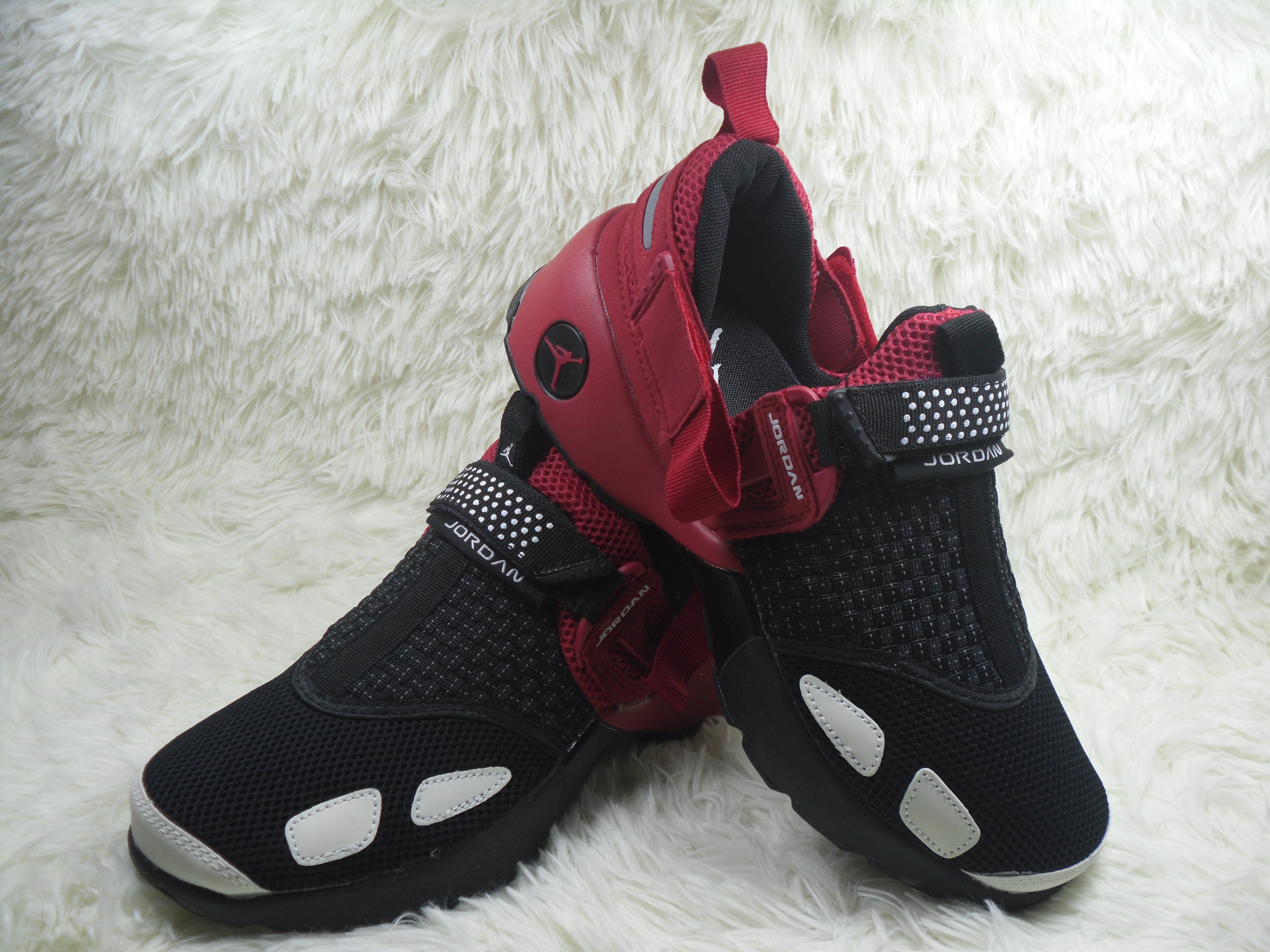 Jordan Trainer 3 Black Red White Running Shoes - Click Image to Close